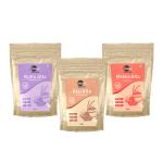 Tikhalwale 500gram Flour Combo Pack of Bucklewheat, Corn, Flaxseed