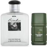Riya Bindas Perfume 100 ml & Thunder Heart Perfume 30 ml Eau De Parfum 130 ml (For Men)