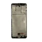 NAFS Black Middle Housing Lcd Frame For Samsung A31