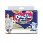 MamyPoko Pants Extra Absorb Baby Diapers, XXX-Large (XXXL), 20 Count, 18-35 kg