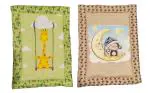 KiDROP (Pack of 2) new pattern printed and Soft and printed border new bourn baby mattress(godari,gadli,gadla)