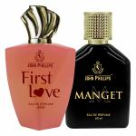 John Phillips FIRST LOVE-MANGET | Long Lasting | Combo Eau de Parfum (60+60 ml )