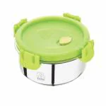 NanoNine Insulock Green Stainless Steel Double Wall Insulated Lunch Box 325 ml