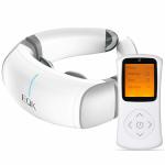EQK ST-305 Rechargeable Neck Back Shoulder Massager for Cervical and Multi Body with Wireless Remote