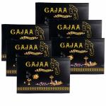 Gajaa 2 in 1 Cup Sambrani - With Sambrani/Benzoin fillings (Pack of 6 - 12 Cups Each Pack)