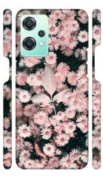 YAPZONE Beautiful Pink Flowers |Designer Printed Hard Back Cover for Oneplus Nord CE 2 Lite 5G Premium & Attractive Case for Your Smartphone