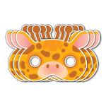 Festiko 48 Pcs Giraffe Theme Eye Masks, Giraffe Eye Masks For Kids