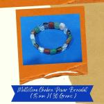 VSP VASTU SAMADHAN - 116A - MULTISTONE CHAKRA POWER BRACELET FOR REIKI HEALING & MEDITATION, PROTECTION & ALSO BRINGING BALANCE & STABILITY, WELL-BEING AND EMOTIONAL CALM