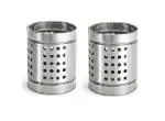Stainless Steel Cutlery Holder, MultiColour (Pack of 2)