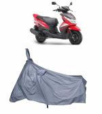 Skyclun Presents Dustproof & Water Resistant Bike Cover Compatible with Yamaha Ray Z All Season Protection (Silver Color)