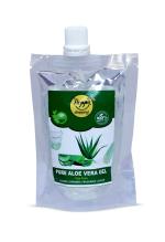 Pure TRANSPARENT ALOE VERA GEL 100g for face ,hair & body