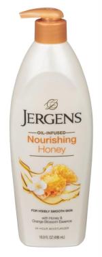 Jergens Nourishing Honey 16.8 Ounce Dry Skin Moisturizer (496Ml)(Imported from USA)