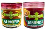 BITEPOD 100% Natural Almonds Gold+Kishmish unpolished Quality Natural Almonds Gold+Kishmish | Dry fruits | Natural Almonds Gold+Kishmish 200g x2