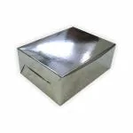 SHAFI Silver Sweet Boxes (Pack of 50) Quarter Kg for Festival, Party, Wedding, Favor Box, Birthday, Pooja, Return Gift Packaging Box(1/4 Kg)