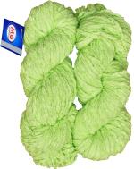 M.G Enterprise Wool Yarn, Puffy Grape Green 200 Grams.