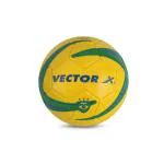 Vector X Brazil Machine Stitched PVC Multicolor Football (Size-5)