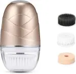 Lifelong LLM720 White Cleansing Face Massager, Gold