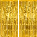 SPECIALYOU.IN Golden Tinsel Fringe Foil Curtain For Decoration || Birthday Decoration || Party Decoration || Anniversary Decoration || Home Decoration ||