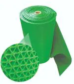 AMRO HOME NEEDS Rectangular Green PVC Door Mat 61 x 61 cm