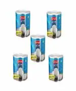 UTTAM ATM ANY TIME MITHAI Rasgulla 500 g Can (Pack of 5), 10 Pieces per Can, Authentic Bikaneri Sweets, Ready to Eat