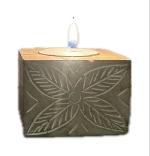 WEME HOMES Tealight Candle Stand Handcrafted Wooden Diya Holder for Decorations Wood Tealight Candle Holders for Table Centerpiece Dinning Mantel Home Décor, Home Candle Stands Decorative