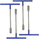 Inditrust T Spanner Pack of 4pcs (8mm, 9mm, 10mm and 11mm) Socket Single Side T type Wrench Set Single Sided T Type Wrench