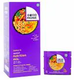 Good Monk Nutrition Mix | Add to Food - No Color, Odor, Taste | Multivitamins, Minerals, Probiotics, Lysine (Protein building block), Ashwagandha & Brahmi | For Gut, Energy, Immunity | No added white sugar or Preservatives | Only 4 kcal | 30 sachet's