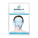 SRSAA Anti-Aging Algae Peel-Off Mask | Collagen-Boosting & Firming Formula | Reduces Fine Lines, Wrinkles, Tightens Skin & Enhances Elasticity | Enriched with Natural Ingredients for a Youthful & Glowing Skin - 30g