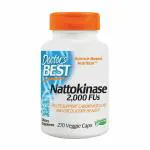 Doctor's Best Nattokinase, Non-GMO, Vegan, Gluten Free, 270 Veggie Caps