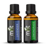 MNT Combo Set Of Lavender Oil And Lemongrass Essential Oil Each 15 ml