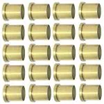 LEEZEN Heavy Wall to Wall Stainless Steel Consil Bracket (PARDA PIPE HOLDER) for Door and Window Accessories Fitting for Bedroom and Kitchen Area, Suitable for Curtain 1 Inch Rod, Parda Holder(Pack of 10 SET, ANTIQUE)