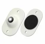 MyHomesWorld 4 Pcs Self Adhesive Mini Swivel Casters Wheels,Universal Wheels at The Bottom of The Storage Box, Swivel Caster Wheels 360 Degree Rotation Pulley for Furniture Various Storage Boxes