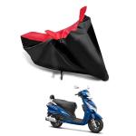 KEDIT New Hero Destini 125 Xtec Universal Motorcycle Bike/Scooty Two Wheeler Safety Full Body Cover Hero Destini 125 Xtec Red Black Colour KK-124