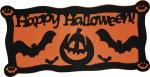 My Party Suppliers Happy Halloween Wall Door Garden Hanging Holiday Decoration Zone Sign Plaque