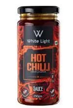 WHITE LIGHT FOOD Hot Chilly Sauce 250gm