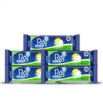 Raj Super White Laundry Soap For Clothes | Removes Tough Stains | 3.5kg ( Pack of 35 x 100g)