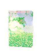 Gold Leaf-A6 Stay Positive Diary Book With Magnet Flap Write Positive A6 Diary Ruled 112 Pages Green
