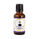 KUNJ Black Pepper Essential Oil (Piper Nigrum) 100% Pure & Natural Undiluted Therapeutic Grade. for Hair, Skin & Aromatherapy Etc. 30ML