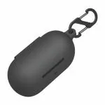 Capo Soft & Flexible Silicone Cover Case Compatible for Huawei Freebuds 3i, Protective Skin (Black)