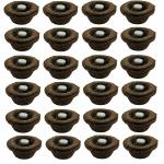 KAZZEL Natural Sambrani Dhoop Cow Dung Cups 100% Natural Frangrance ure Guggal, Jatamaasi, Loban, Chandan & Tulsi Powder, Havan Samagari, with Kapoor (Natural, 24)