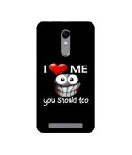 Casotec Quotes Design Printed Silicon Soft TPU Back Case Cover for Micromax Canvas Evok Power Q4260