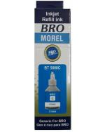 MOREL BT 5000C INK COMPATIBLE FOR USE IN BROTHER DCP T300, T500W, T700W, T800W INKJET PRINTER COLOR CYAN. Cyan Ink Cartridge
