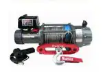 VOLTZ Runva Electric Winch 20000 lbs 12V with Synthetic Rope Full IP67 Protection for Camper/Towing Trucks