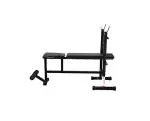 Dream Fit 4in1 Gym Bench for Home Workout - Multipurpose Exercise Bench for bench press, dumbbell press, sit ups, crunches, barbell press, abdominal workouts and many more
