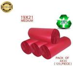 S Satisfyshop RGB 04 ROLL Red Medium 10 L Garbage Bag (120Bag )