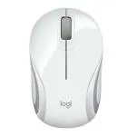 Logitech M187 Ultra Portable Wireless Mouse- White