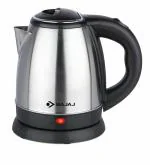 Bajaj KTX 1.8 Litre DLX Electric Kettle | 1350 W Kettle with Stainless Steel Body | Cordless Operation | Auto Shut-off Mechanism | 2-Yr Warranty | Black