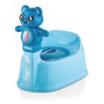 MOLTRES - PANDA (Small Size) Baby Potty Training Toilet seat without Removable Tray, Lid For Boy And KIds (Age 6-12 Mths) Potty Seat/Potty Box. (Blue)