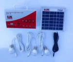 Dark Fight Solar Home Light Set 6 Volt