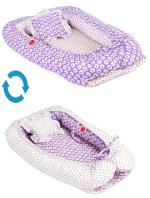 Vparents Purple Baby Nest Bedding Set (Pack of 2)